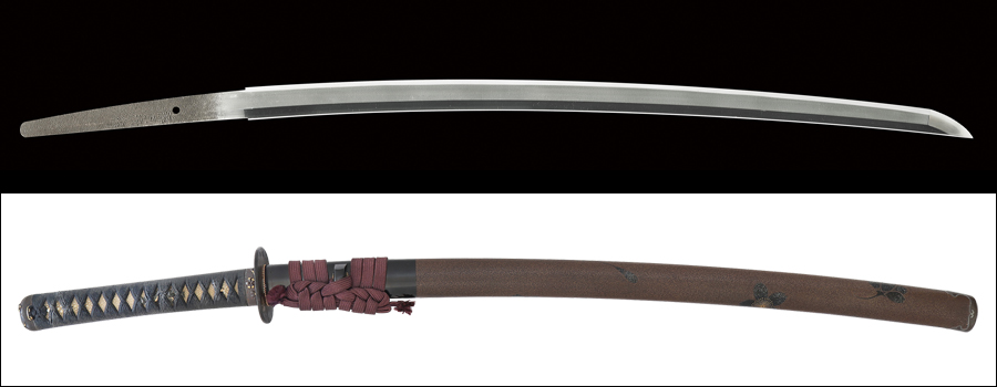 刀(保昌写し) 藤原清人作(斎藤清人) Katana:Fujiwarano Kiyondo