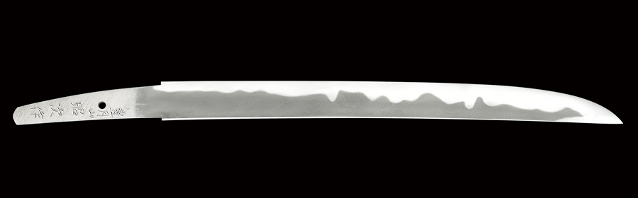 脇差し 豊月山昭次作(天田昭次) Wakizashi:Hougetsusan Akitsugu