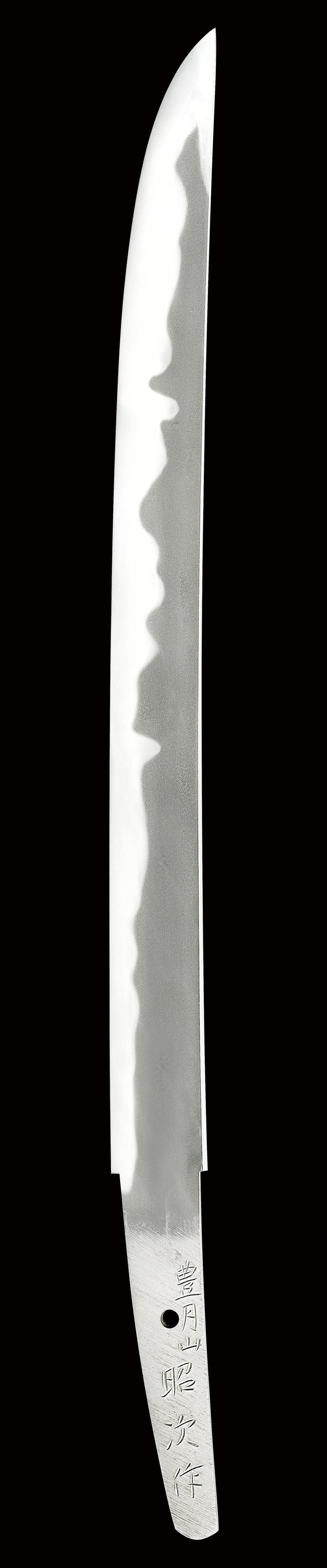 脇差し 豊月山昭次作(天田昭次) Wakizashi:Hougetsusan Akitsugu