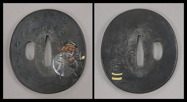 鍔：大黒天図 Tsuba:Daikokuten Zu