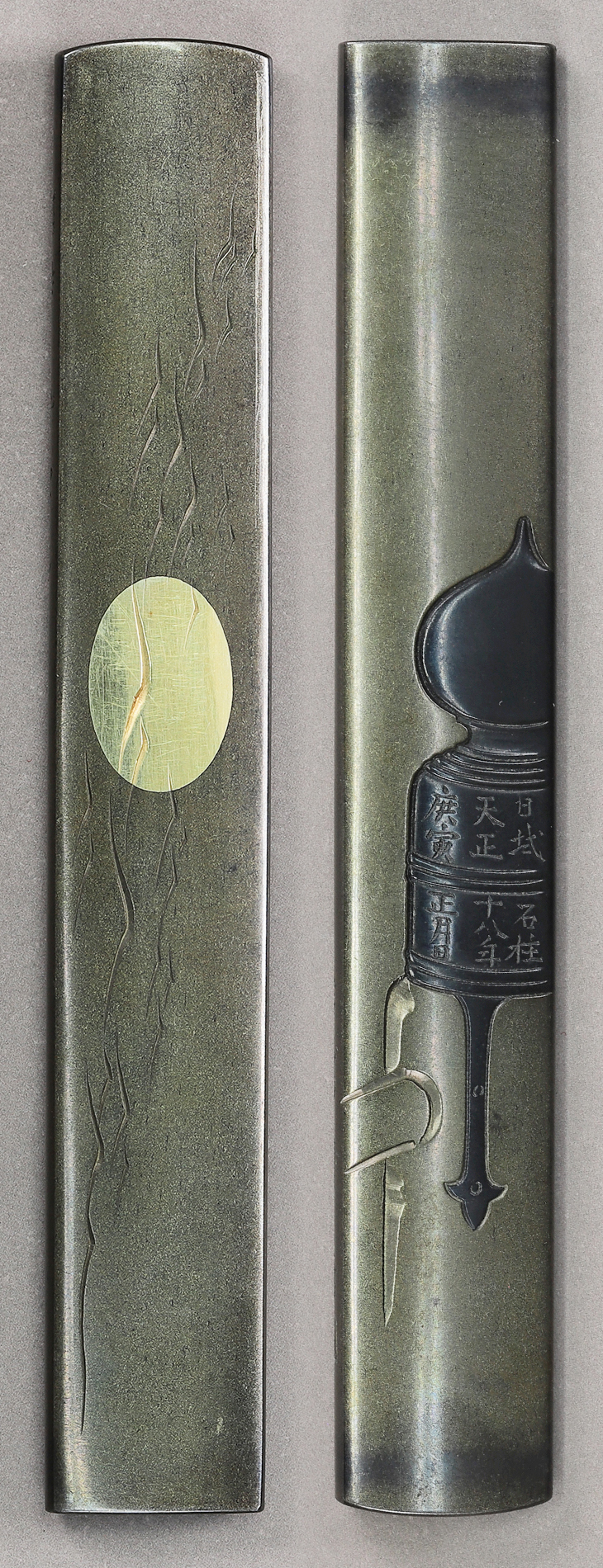 小柄：這龍図 Kozuka:Hairyu Zu