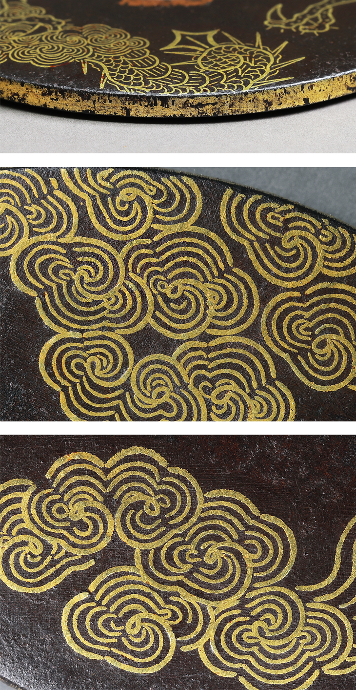 鍔：雲龍図 Tsuba:Unryu Zu