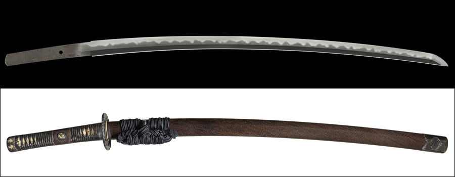 刀 備前国住長船与三左衛門尉祐定作 Katana:Bizennokuniju Osafune ...